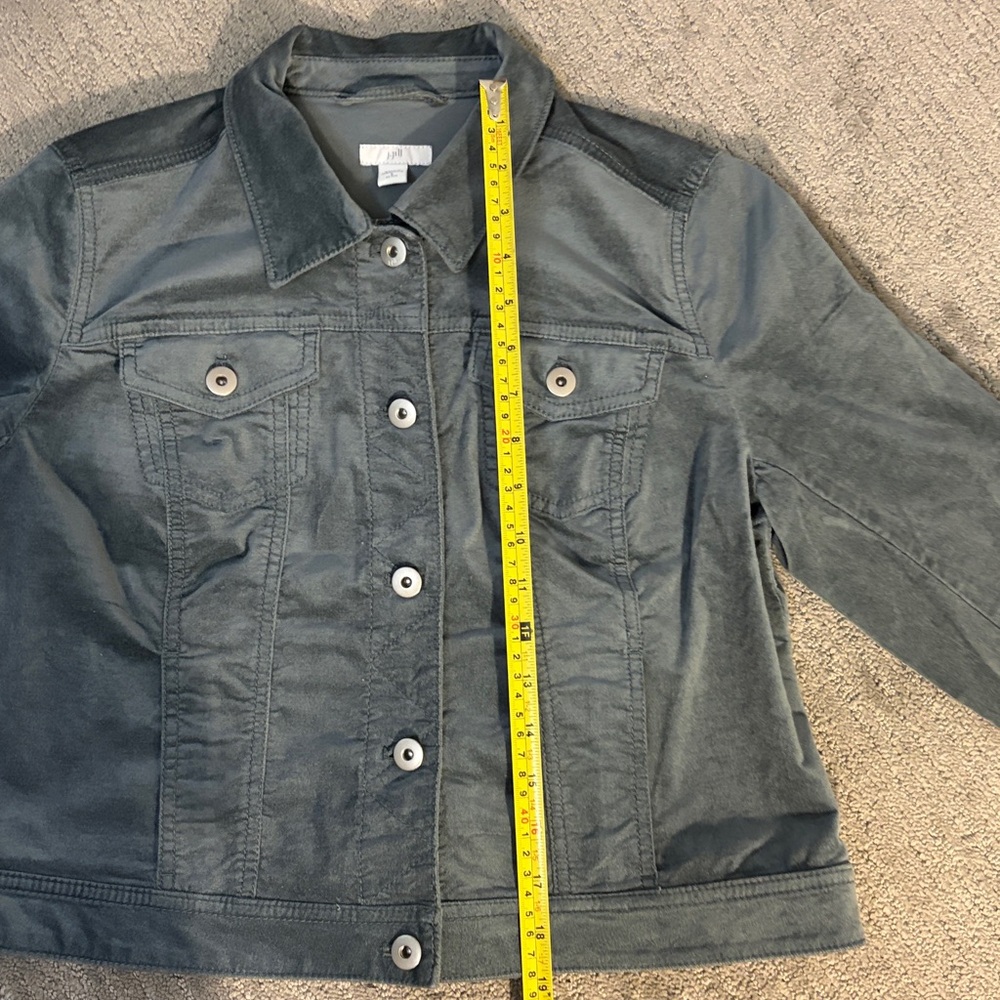 J. Jill Charcoal corduroy Jacket - Picture 6 of 8